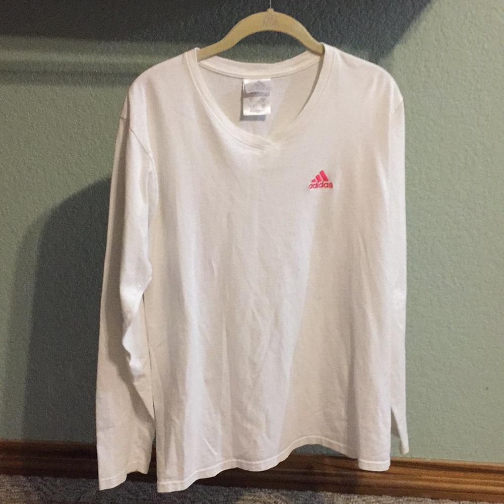 adidas Long Sleeve V-neck T-shirt